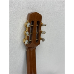 Takeharu MR-302 acoustic guitar by Kiso Suzuki, in carrying case