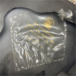 Two air force jackets, together with two helmets and Bamberger Mutzen Industrie German military hat and two others 