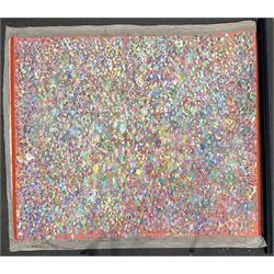 Kieron Farrow (British 1949-): ‘Orange Reef’, oil on linen signed, titled and dated 2017 verso 194cm x 230cm (unstretched)