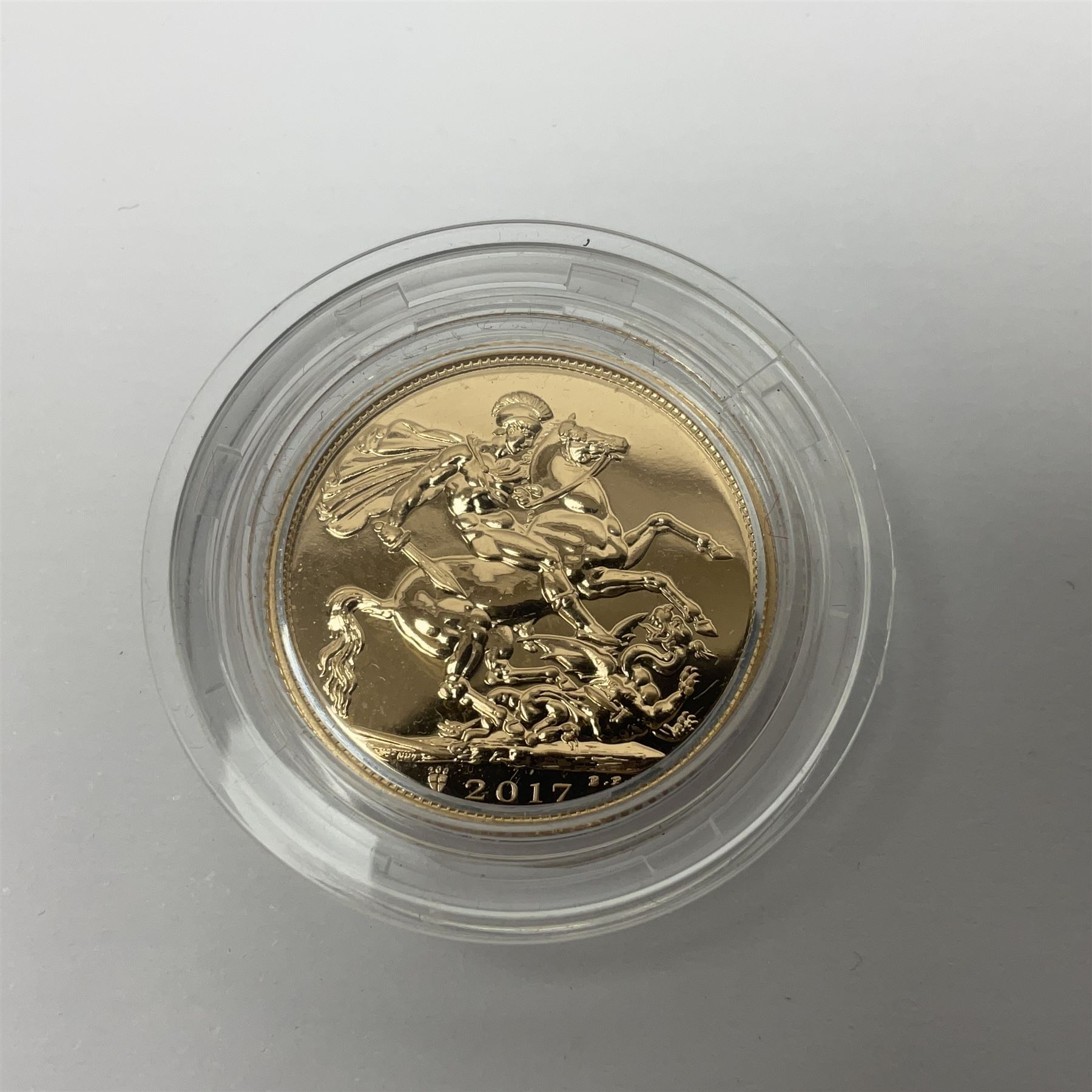 Queen Elizabeth II 2017 gold full sovereign coin