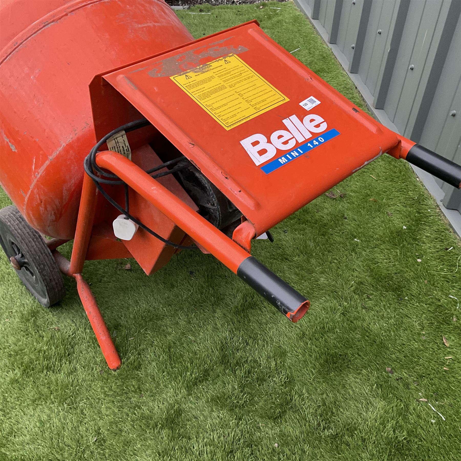 Belle Mini 140 cement mixer  - THIS LOT IS TO BE COLLECTED BY APPOINTMENT FROM DUGGLEBY STORAGE, GREAT HILL, EASTFIELD, SCARBOROUGH, YO11 3TX
