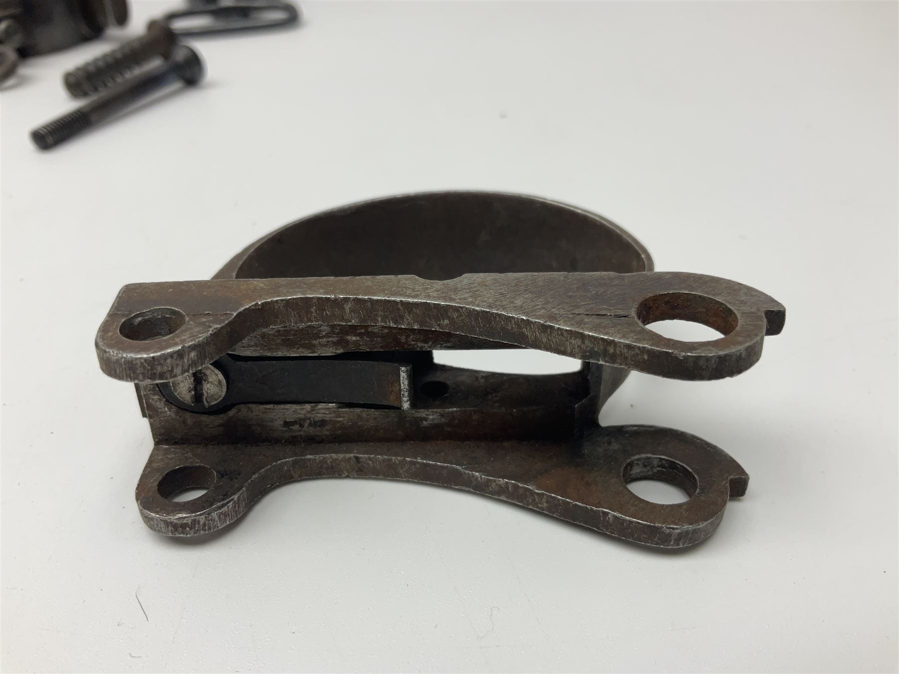 Quantity of spare parts for .577/450 Martini Henry rifle including two stocks, fore-end etc