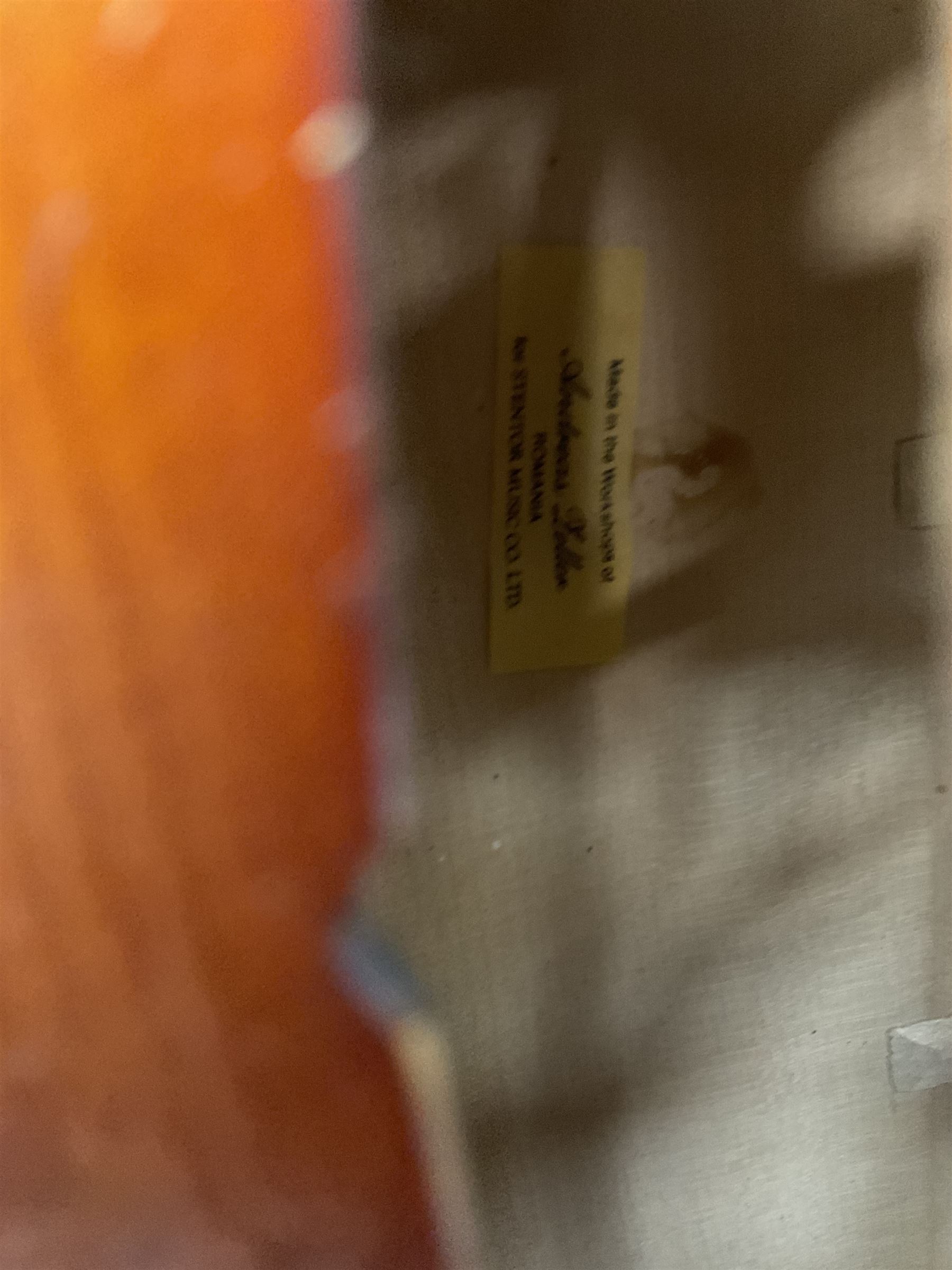 Cello by Andreas Zellar of Romania for Stentor Music Co. Ltd. with 75.5cm two-piece maple back and ribs and spruce top, bears label, L122cm overall, in hard carrying case with bow