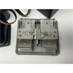 Beiretta Junior II camera body, with 'Meritar 29/45' lens, Bell & Howell Autoload cine camera and other camera equipment 