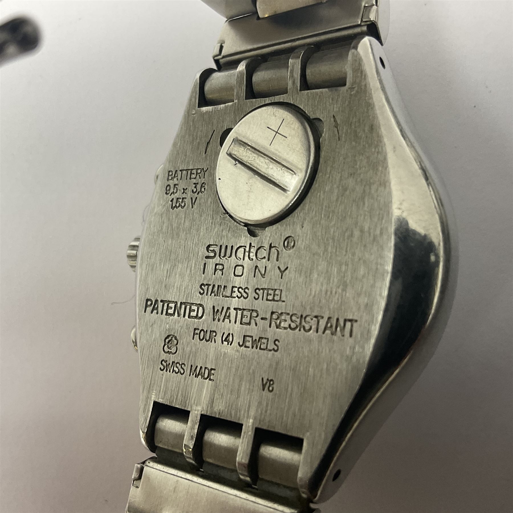 Six Swatch wristwatches, including automatic example