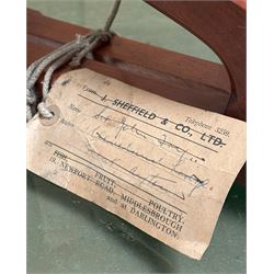 Pair of Victorian pierce carved mahogany wall brackets of scrolling form (30cm x 21.5cm, D8cm) together with a pair of walnut brackets, complete with iron fittings and an old depository label (32cm x 34cm, D4cm) (4)  - COLLECTION BY APPOINTMENT FROM: The White House, Thirsk Road, Easingwold, York, YO61 3NF - CALL 01723 507111 TO ARRANGE