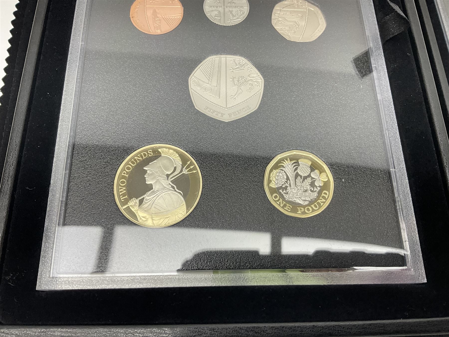 The Royal Mint United Kingdom 2021 proof coin set, cased with certificate