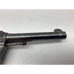 Deactivated Colt Official Police 38-200 six-shot revolver, the 13cm(5