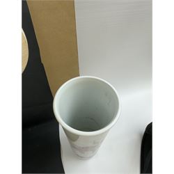 Royal Worcester Evesham pattern part dinner service, including covered jars, covered serving dishes, sauce jugs, dinner plates, side plates etc  