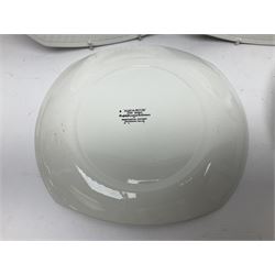 Set of Six Washington pottery fish series plates, titled Aquarius, together with two Ironstone pottery Beefeater plates, L28cm, H24cm