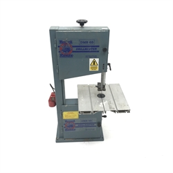  Record Power DMB 65 Drillmaster table top bandsaw, W66cm, H109cm, D45cm  