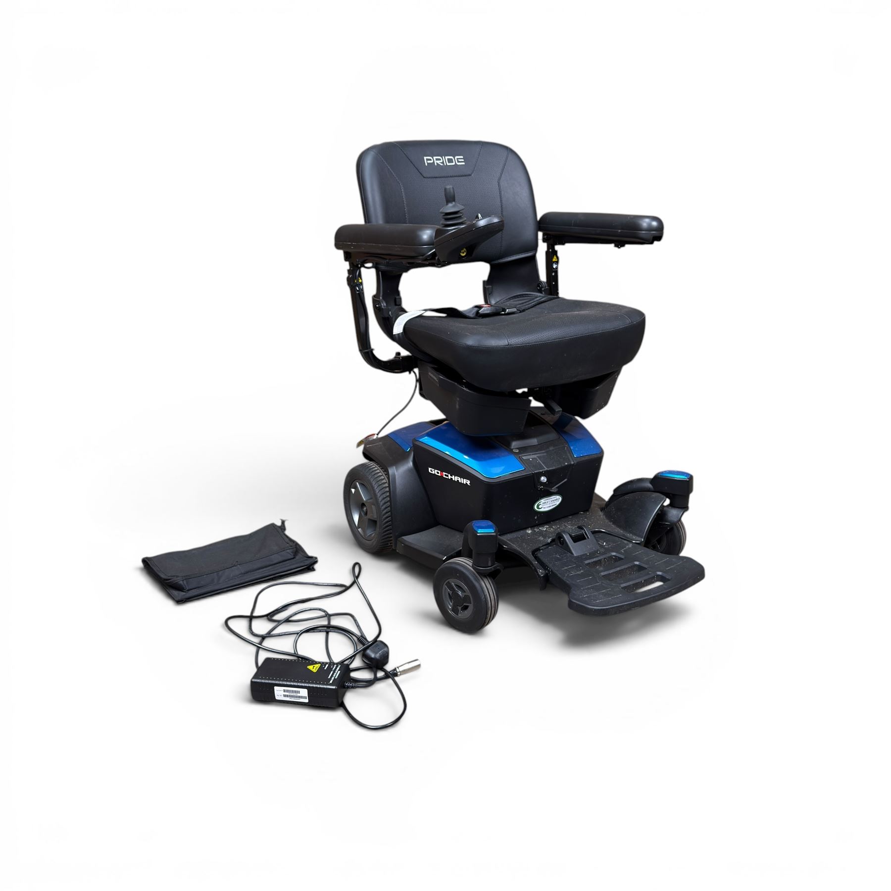 Pride Go-Chair electric four wheel mobility wheelchair scooter