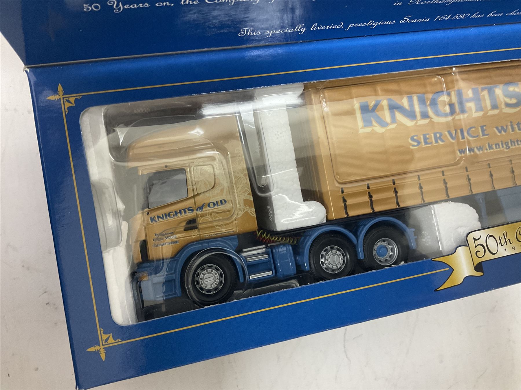 Corgi - three limited edition 1:50 scale heavy haulage vehicles 