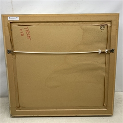 Terence Bennett (Northern British 1935-): Family in the Sitting Room, oil on canvas signed and dated '94, 39cm x 42cm
Notes: Painter and teacher born and lived in Doncaster, attended local art school 1951-56. After National Service taught, giving up teaching in 1971 to paint full time in a mining village near Rotherham. In 1973 gained a Yorkshire Art Fellowship eventually becoming head of art at Thomas Rotherham College Rotherham