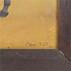 Charles F Davis (British 19th/20th Century): Horse Portraits, pair oils on canvas signed and dated '09 and '05, max 45cm x 55cm (2)