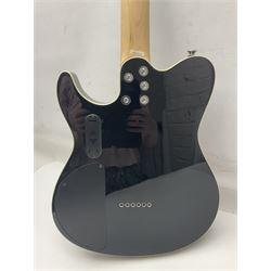Korean Peavey EXP Telecaster style electric guitar serial no.03040032 L98cm; in Stagg soft carrying case