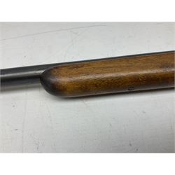 19th century Swedish Remington 8 by 58mm rolling block single action sporting rifle, dated 1888, with 82.5cm barrel marked with a Swedish crown and J.B. G.M., serial no.9775, L124cm FIREARMS CERTIFICATE REQUIRED OR RFD