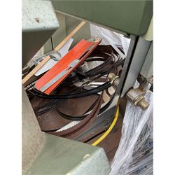 Industrial Mini max S45 bandsaw and table saw, with hitachi table saw, planer, jointer combo and “Axminster”, power tool centre - THIS LOT IS TO BE COLLECTED BY APPOINTMENT FROM DUGGLEBY STORAGE, GREAT HILL, EASTFIELD, SCARBOROUGH, YO11 3TX