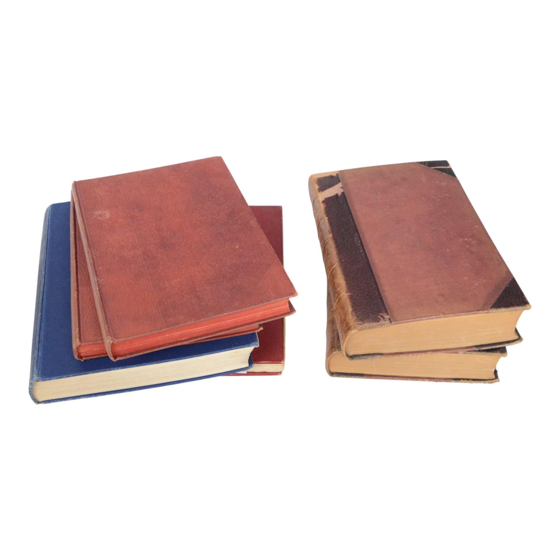 Collection of Medical books, including Human Anatomy Vol I & II, Virtue's Household Physician A Twentieth century Medica Vol I & II and An Atlas of Anatomy, together with a album of stamps