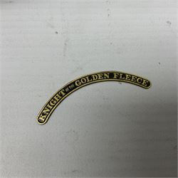 Oakville Kits '0' gauge - constructed and painted Great Western Star Class 4-6-0 locomotive 'Knight of the Golden Fleece' No.4016 and tender; in original kit box with paperwork