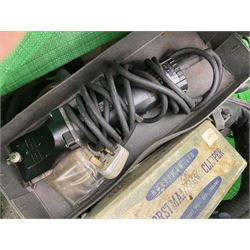 Quantity of horse tack and equipment to include Hauptner electric horse clippers, The Horseman Electric Clippers, bits, bridles, girths, rugs, jodpa boots etc  