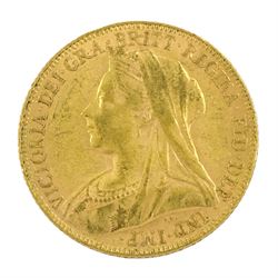 Queen Victoria 1900 gold full sovereign 