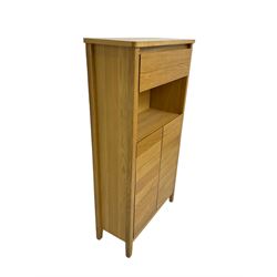 Next Home - light oak side cabinet, fitted with drawer and two cupboards