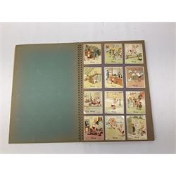 Magnus Laurie: The West Riding Territorials in the Great War. 1920: German Haus Neuerburg cigarette card album entitled Der Bunte Rock depicting 19th century military uniforms; French Chocolat Aiglon trade card album including some military costumes; and a cigarette card album, some of military interest (4)