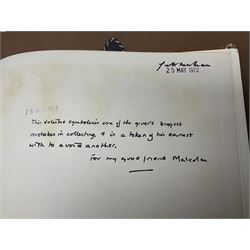 Military Collectors Service: set of three books on WWII German uniforms and badges; and Mollo Andrew: Uniforms of the SS. Volumes 1,4,5,6 & 7 (8)