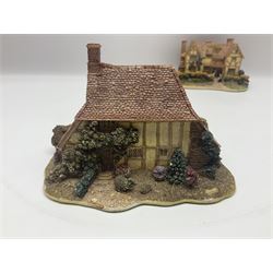 Twelve Lilliput Lanes, including the full Helen Allingham Collection, Chalfont St  Giles, Midhurst, Great Wishford and Witley and from the Blaise Hamlet Classics Collection, Circular Cottage, Dial Cottage, Double Cottage etc, all with original boxes 