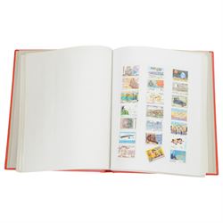 Great British and World stamps, including Portugal, Spain, Monaco, Vietnam etc, housed in various albums or folders and loose, in two boxes