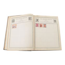 Great British and World coins, banknotes, and stamps, including George II 1758 silver shilling, presentation packs, German notes, etc