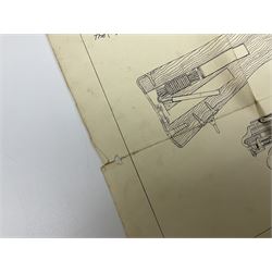Instructions For Armourers - 1931 folder of nineteen folding plans for various weapons and military bicycles