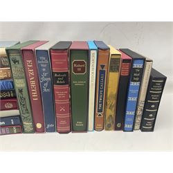 Folio Society - twenty-one volumes including All Quiet on the Western Front, The Twelve Caesars, Richard III, If this is a Man etc 