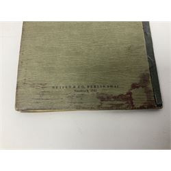 WW2 German Coastal Artillery Wehrpass for Marinehelfer Harald Ammann with small archive of modern research information.