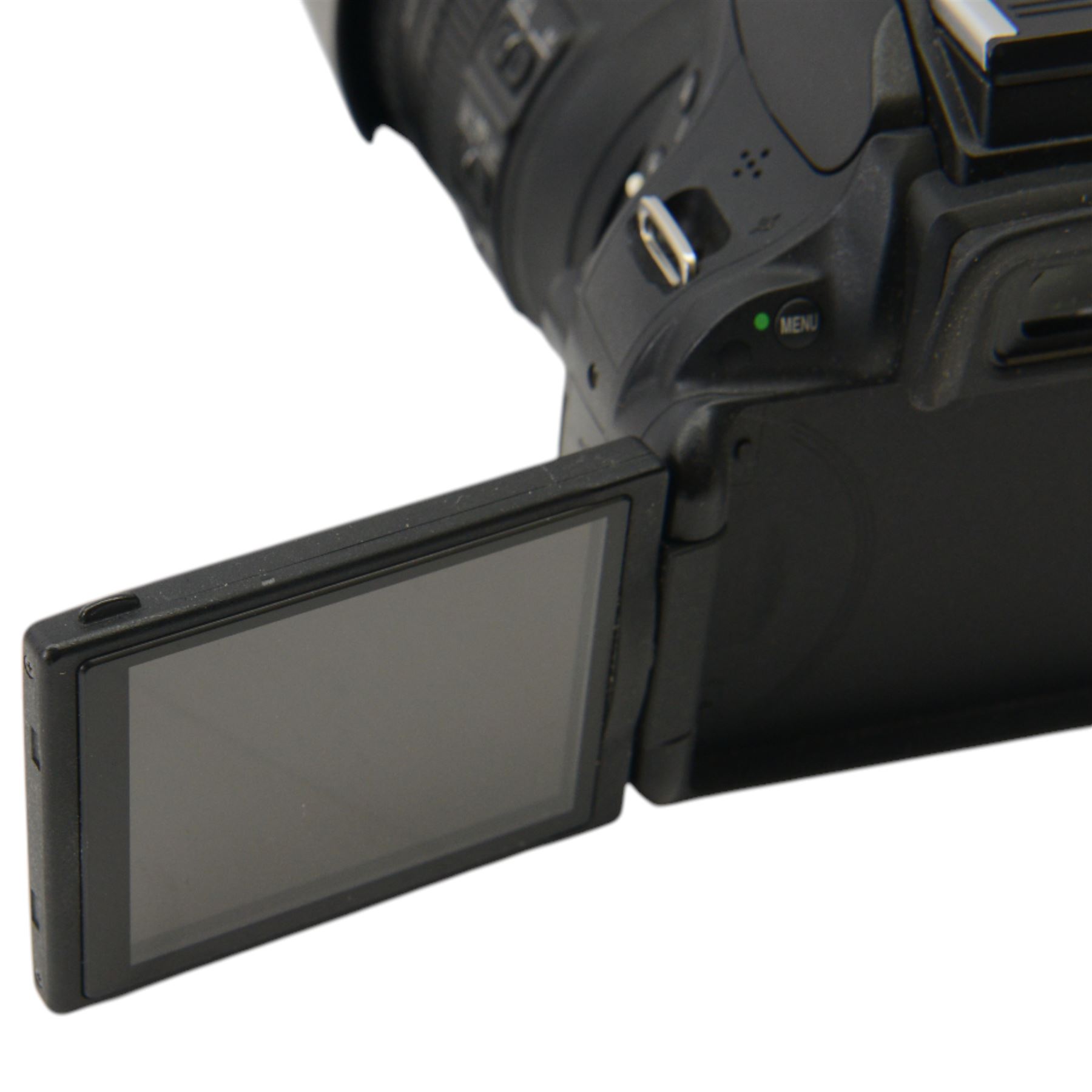 Nikon D5200 DSLR camera body, serial no. 4308825, with a Nikon VR AF-S Nikkor 70-300mm 1:4.5-5.6 G lens serial no. 3005769 and a Nikon AF-S Nikkor18070mm 1:3.5-4.5 G ED lens serial no. 2684452, contained within a Lowepro carry case