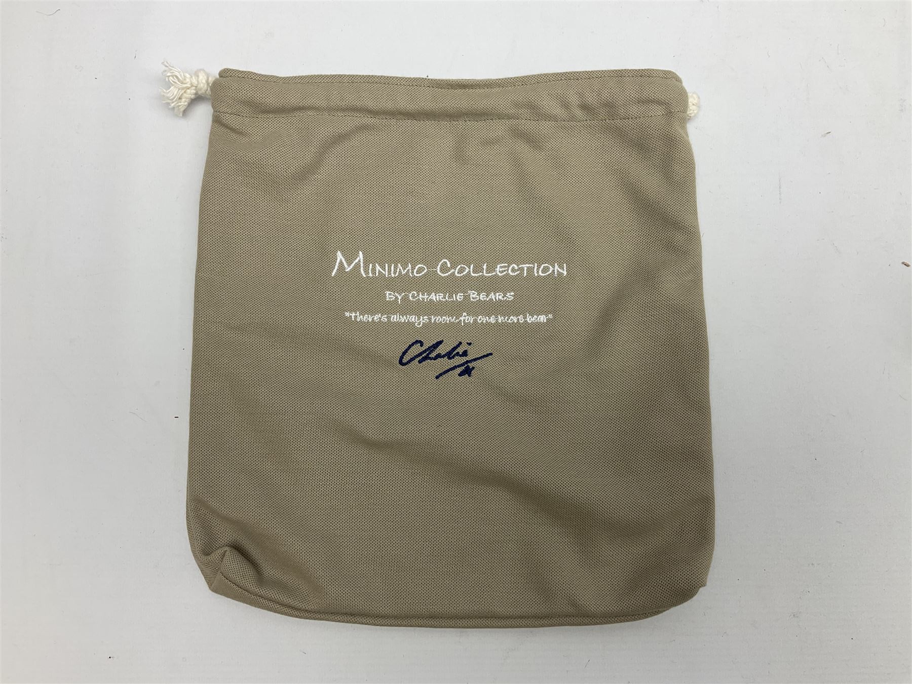 Two limited edition Charlie Bears, comprising Clothes Peg, 161/600, and Bean Sprout, 163/600, each designed by Isabelle Lee, from the Minimo Collection, both with tags 