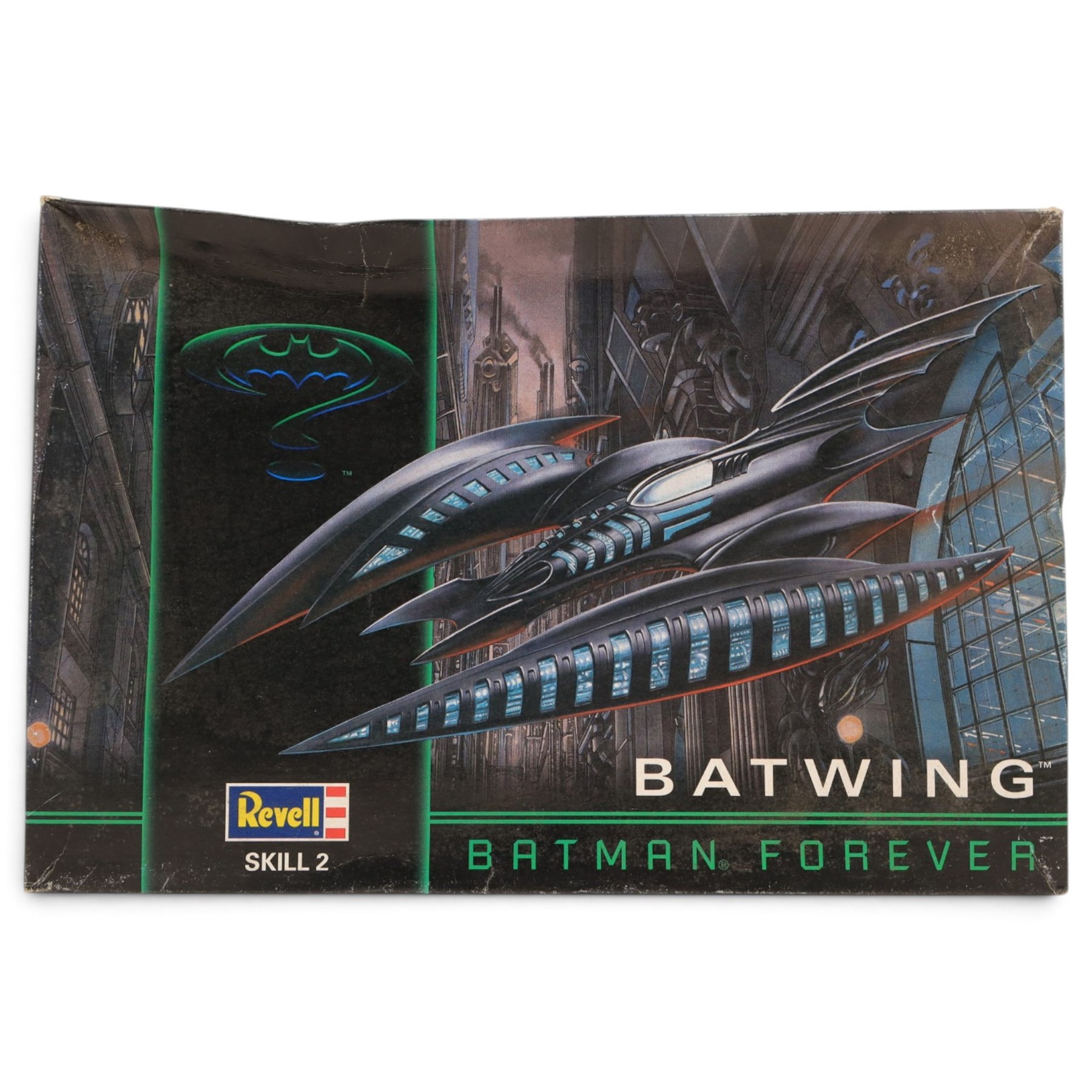 Six Batman model kits, comprising Revell Robin's Redbird, Ertl Snapfast Batmissile, Revell Batman Forever Batwing, Hasegawa Batgirl Figure, Hasegawa Mr Freeze Figure and Hasegawa Batman figure, all boxed