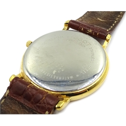 Tissot 1853 gold-plated wristwatch date aperture t870/970