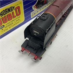 Hornby Dublo - 3-rail Duchess Class 4-6-2 locomotive 'City of Liverpool' No.46247 in BR maroon; in original box with instructions
