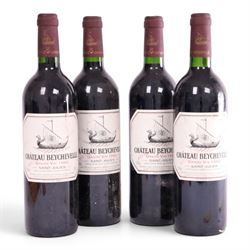 Chateau Beychevelle, 1999 Saint-Julien, four bottles 