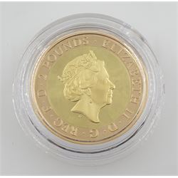 Captain Cook gold proof three coin series, comprising 2018, 2019 and 2020 dated gold proof two pound coins, all three housed together in a Royal Mint presentation box, the individual boxes and certificates are also present