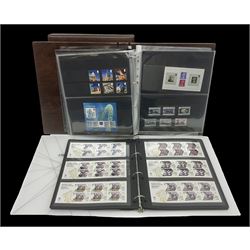 Queen Elizabeth II mint decimal stamps, mostly in presentation packs, face value of usable postage approximately 490 GBP