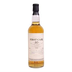 Glen Rodes, 20 year old Spreyside single malt scotch whisky, 46% vol 700ml, First Cask; distilled 31st December 1989, from cask number 24379, bottle number 32, with certificate
