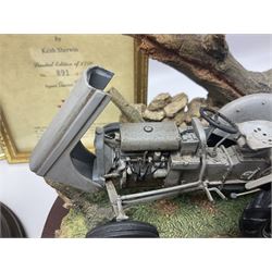 Two Country Artists figures, After the storm no CA831, limited edition 891/1750 and The Harvesters, limited edition 824/850, both with wooden base and certificates of authenticity