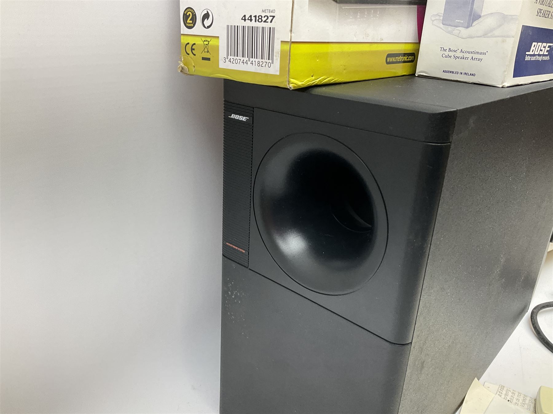 Bose Lifestyle 5 Series II music system.