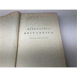 Biographia Brittanica, or The Lives of the Most Eminent Persons who have Flourished in Great Britain and Ireland, 1789, fourth volume, see pages 101-245 for an account of the life of Captain James Cook, pub London, 1vol