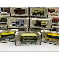 Collection of Days Gone/ Lledo die-cast models including eighteen The Bygone Days of Road Transport, twenty-three Days Gone and twenty-one Hamleys, all boxed (62)
