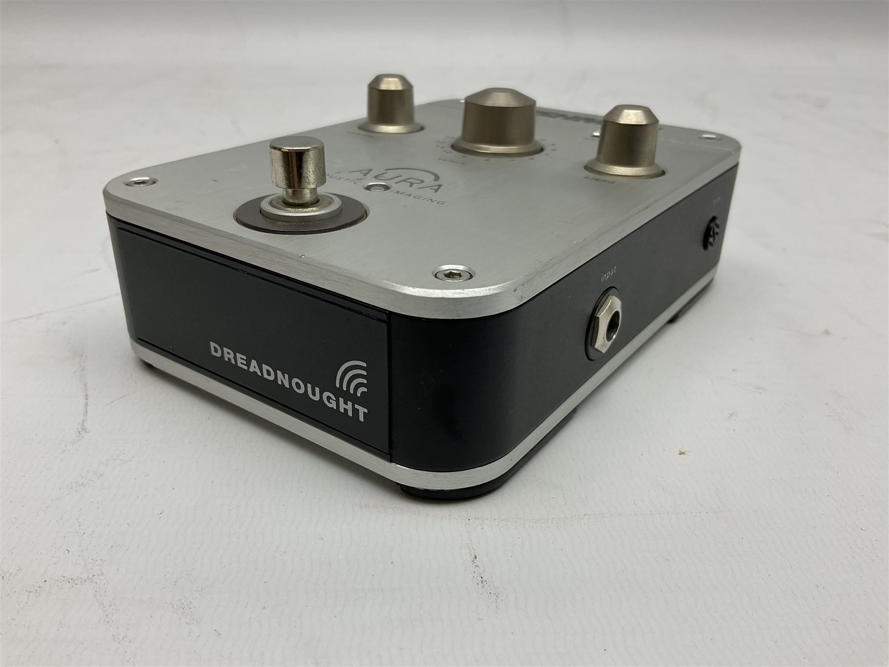 Fishman Aura Dreadnought; and Boss AC-3 Acoustic Simulator, serial no.E9B5342 (2)