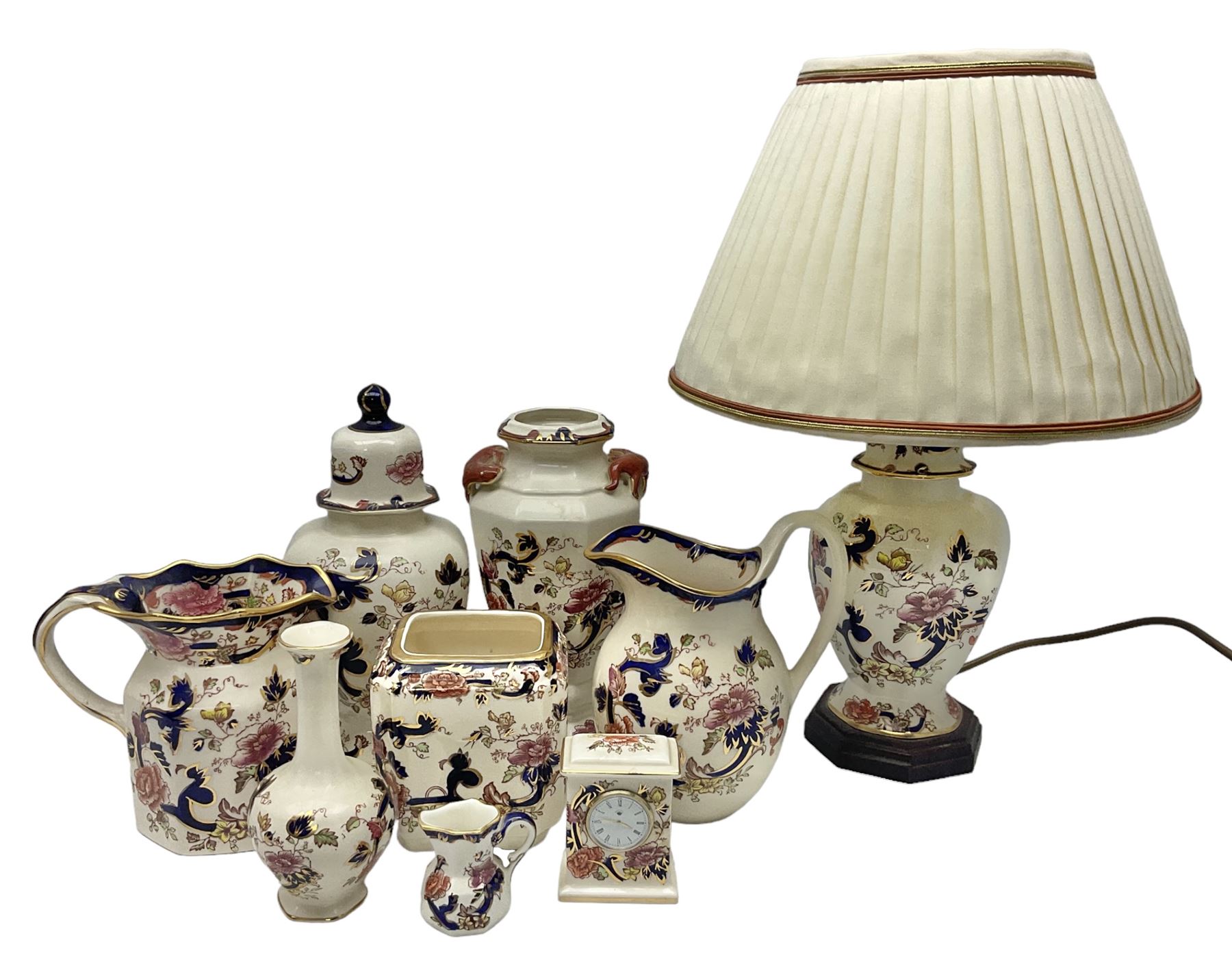Table lamp Table lamp 20th Century Baluster porcelain va…